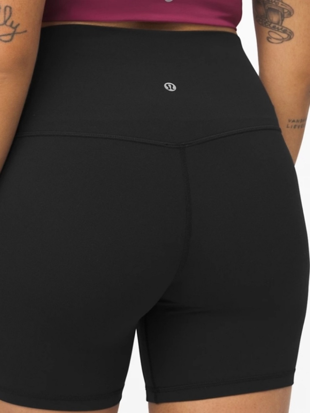 Pristine Like New Lululemon Align HR Short 6" Size:8 Black - Picture 6 of 13